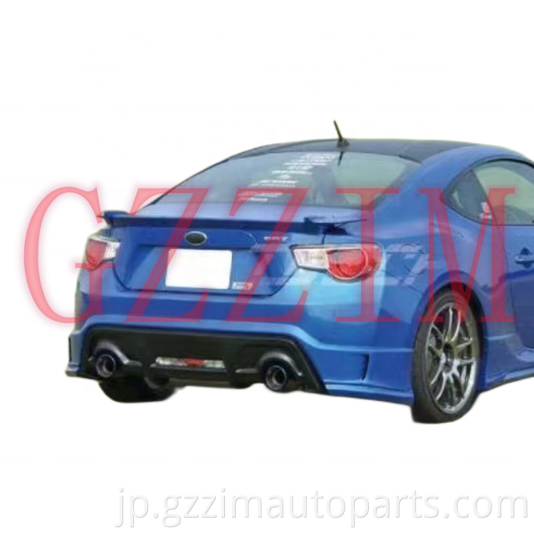 Roof Wing Rear Spoiler Car Auto Accessories ABS Rear Trunk Roof Wing Spoiler For GT86